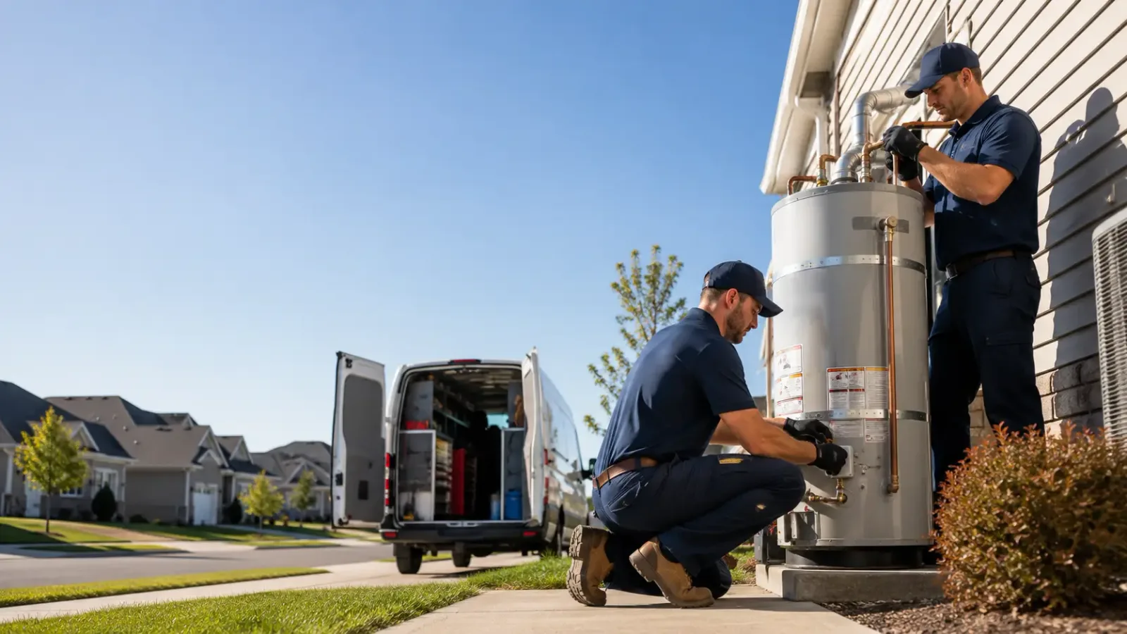 Water Heater Installation in Leopolis, WI